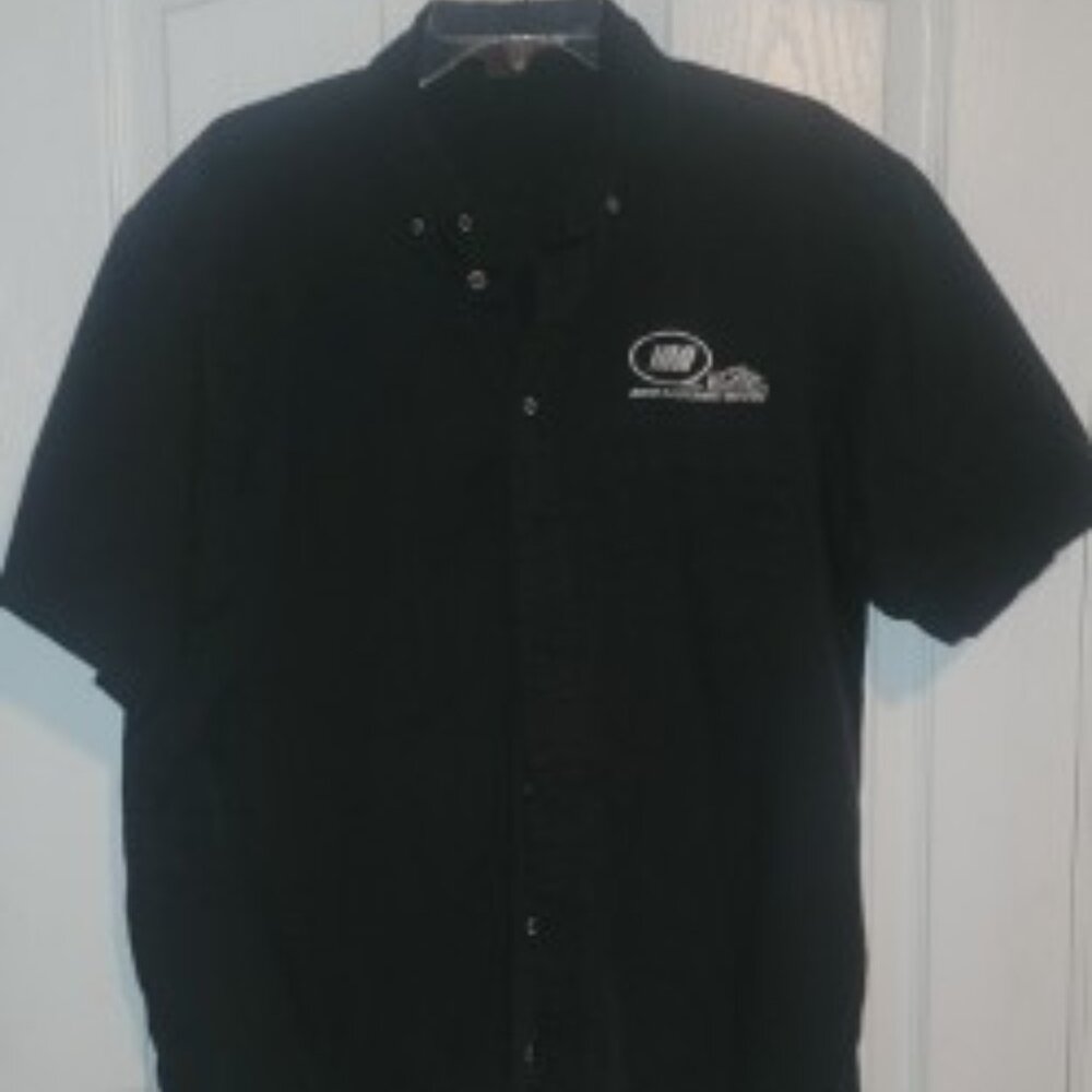 Harrigton XL Black Short Sleeve Button-Up – MMI Motorcycle Mechanics Institute